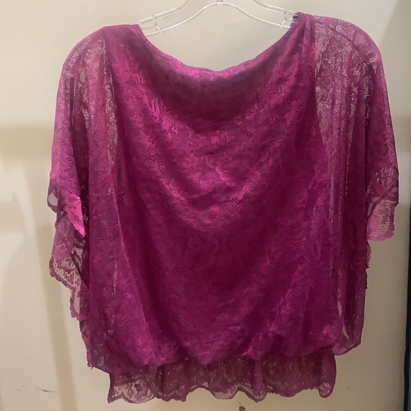 NY&Co floral lace print top - Picture 2 of 3